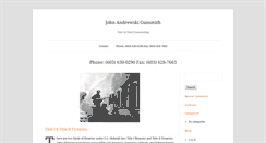 Desktop Screenshot of johnandrewski.com